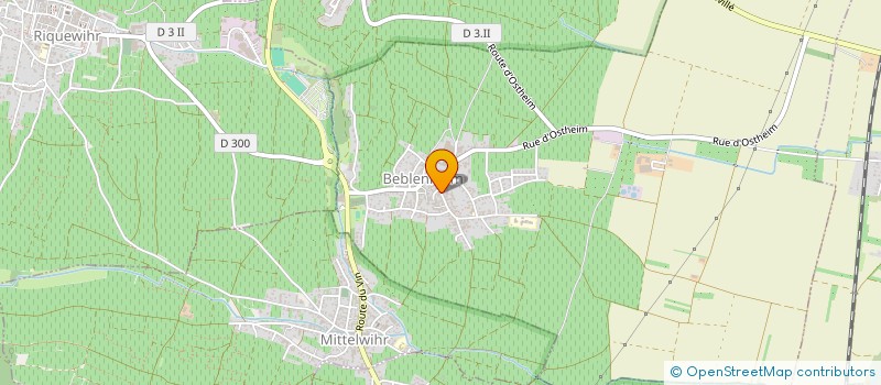 localisation de l'entreprise MONSIEUR ROBERT RENCK  BEBLENHEIM