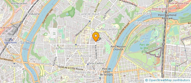 localisation de l'entreprise MONSIEUR ROBERT REYNARD  LYON