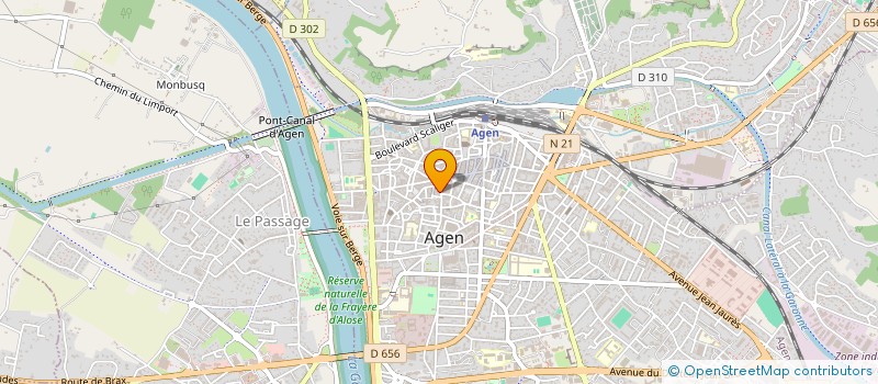 localisation de l'entreprise MONSIEUR ROBERT RICHARD à AGEN