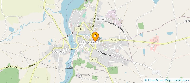 localisation de l'entreprise MONSIEUR ROBERT RIGAUD  L'ISLE-JOURDAIN