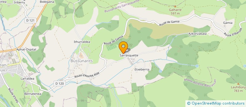 localisation de l'entreprise MONSIEUR ROBERT RIOUSPEYROUS  ANHAUX