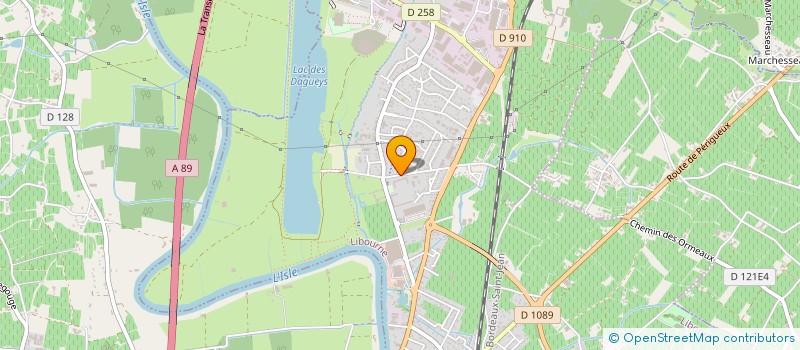 localisation de l'entreprise MONSIEUR ROBERT RIPEAU  LIBOURNE