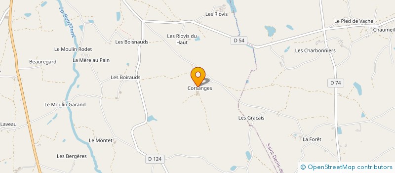 localisation de l'entreprise MONSIEUR ROBERT RIPOTEAU à CLUIS