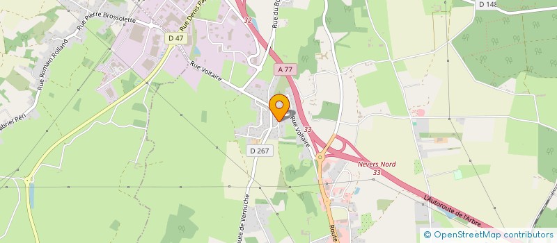 localisation de l'entreprise MONSIEUR ROBERT RIVAILLON  VARENNES-VAUZELLES