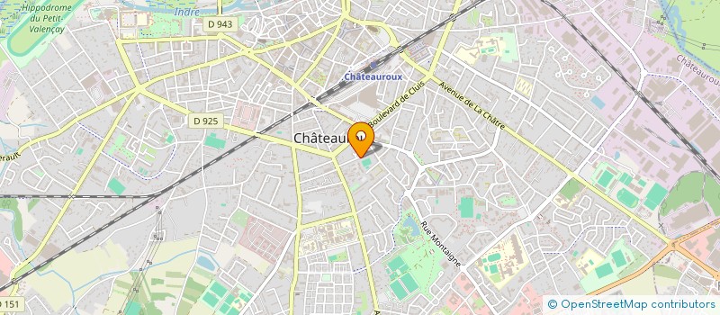 localisation de l'entreprise MONSIEUR ROBERT ROBIN à CHATEAUROUX