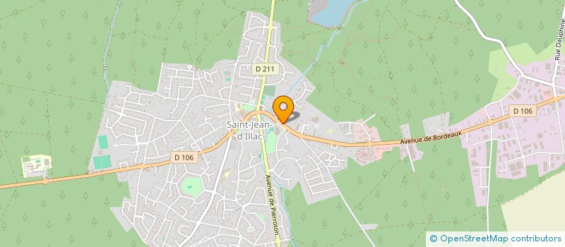 localisation de l'entreprise MONSIEUR ROBERT ROBIN  SAINT-JEAN-D'ILLAC