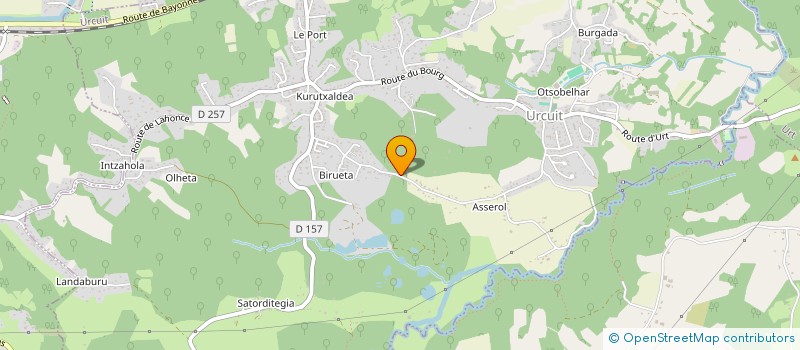 localisation de l'entreprise MONSIEUR ROBERT ROCHERON  URCUIT