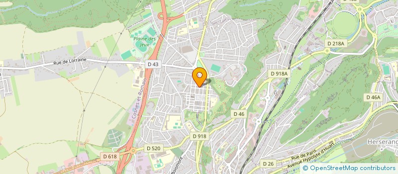 localisation de l'entreprise MONSIEUR ROBERT RODRIGUES MARTINS à LONGWY