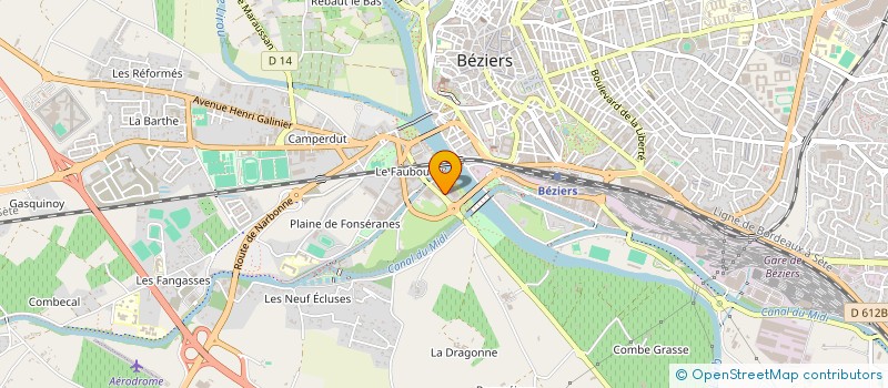 localisation de l'entreprise MONSIEUR ROBERT RODRIGUEZ à BEZIERS