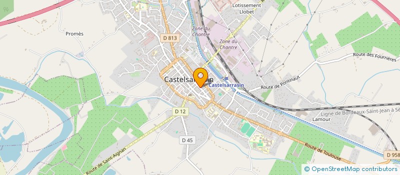 localisation de l'entreprise MONSIEUR ROBERT ROIG à CASTELSARRASIN