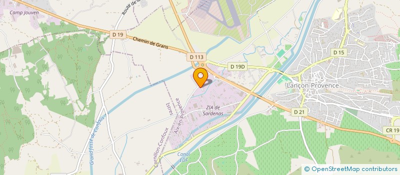 localisation de l'entreprise MONSIEUR ROBERT ROMERO à LANCON-PROVENCE