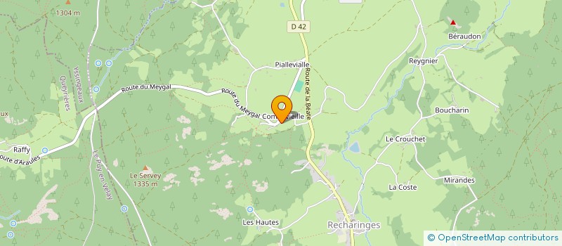 localisation de l'entreprise MONSIEUR ROBERT ROMEZIN à ARAULES
