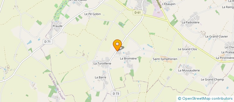 localisation de l'entreprise MONSIEUR ROBERT RONCIN  SAINT-LUMINE-DE-COUTAIS