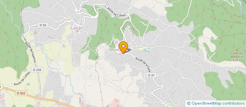 localisation de l'entreprise MONSIEUR ROBERT ROSSEL  FAYENCE