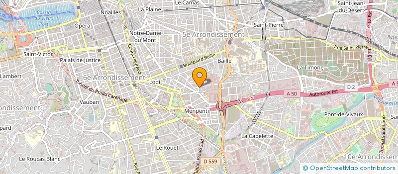 localisation de l'entreprise MONSIEUR ROBERT ROSSIGNOL à MARSEILLE