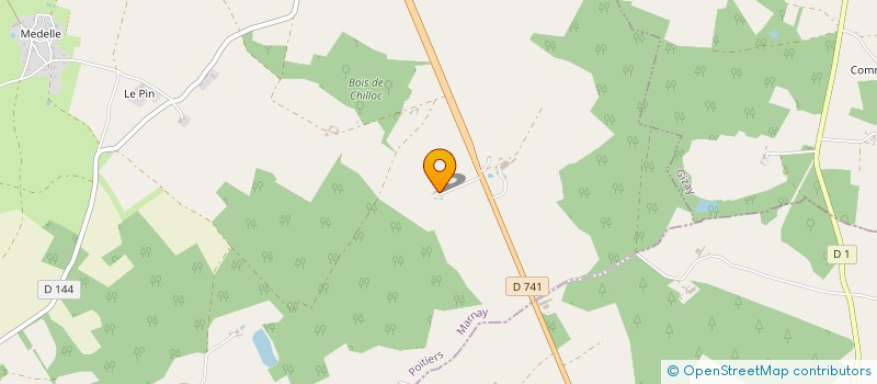 localisation de l'entreprise MONSIEUR ROBERT ROUILLON  MARNAY