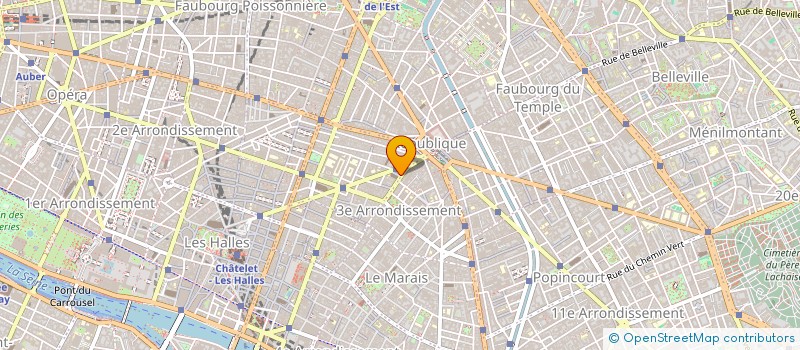 localisation de l'entreprise MONSIEUR ROBERT ROUSSE à PARIS