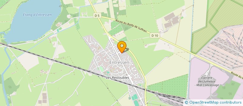 localisation de l'entreprise MONSIEUR ROBERT ROUSSEL  ISTRES