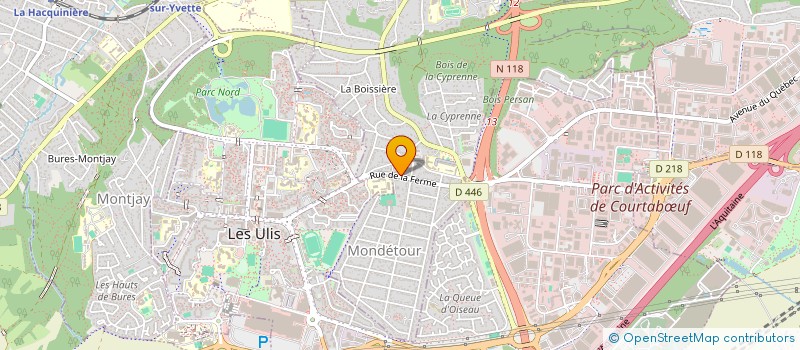 localisation de l'entreprise MONSIEUR ROBERT ROUSSET à ORSAY