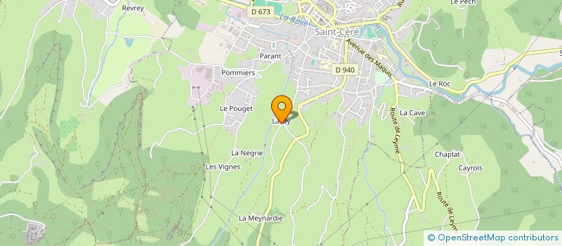 localisation de l'entreprise MONSIEUR ROBERT ROUSSIES à SAINT-CERE