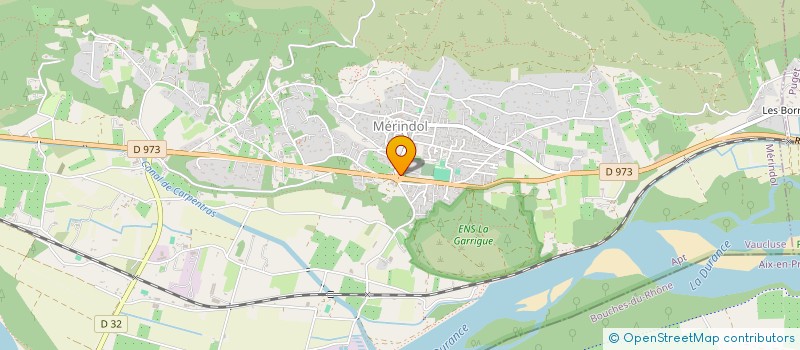 localisation de l'entreprise MONSIEUR ROBERT ROUX  MERINDOL