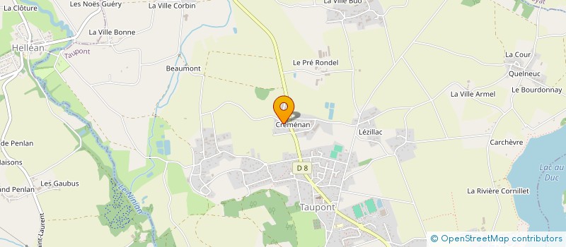 localisation de l'entreprise MONSIEUR ROBERT ROUXEL à TAUPONT