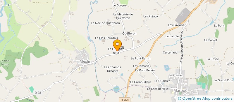 localisation de l'entreprise MONSIEUR ROBERT ROUXEL  LAMBALLE-ARMOR