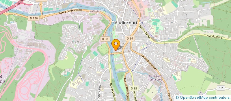 localisation de l'entreprise MONSIEUR ROBERT ROY à AUDINCOURT