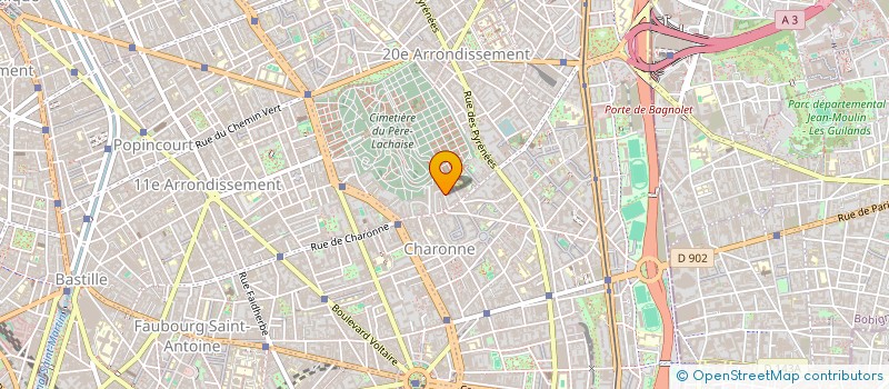 localisation de l'entreprise MONSIEUR ROBERT RUDOLF  PARIS