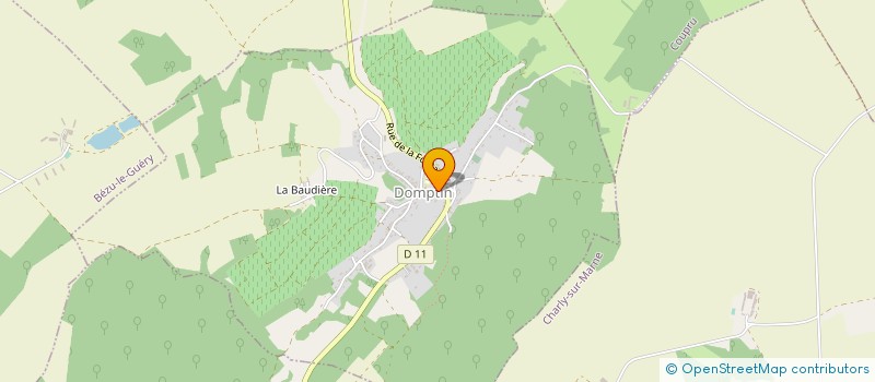 localisation de l'entreprise MONSIEUR ROBERT RUELLE à DOMPTIN