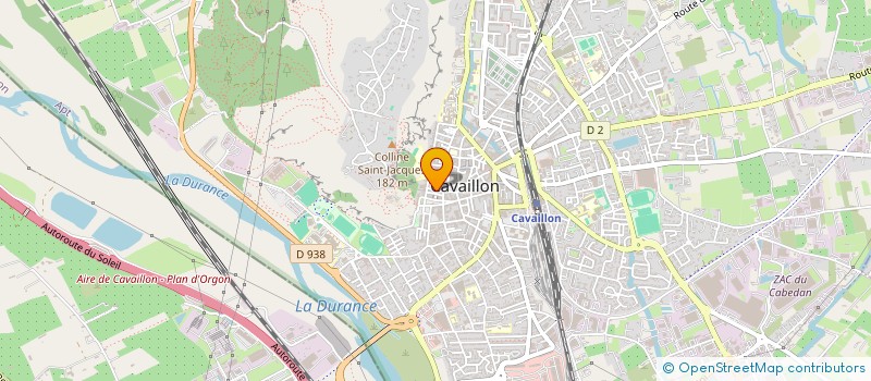 localisation de l'entreprise MONSIEUR ROBERT RULLIERE à CAVAILLON