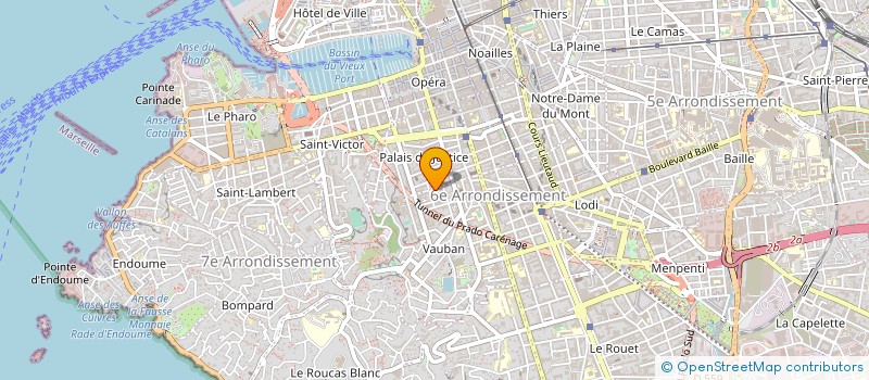 localisation de l'entreprise MONSIEUR ROBERT RUOTOLO à MARSEILLE