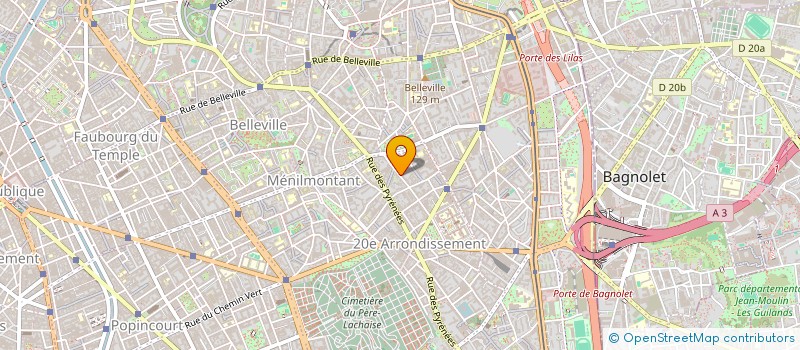 localisation de l'entreprise MONSIEUR ROBERT RUSLING  PARIS