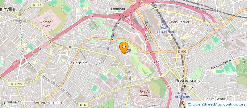 localisation de l'entreprise MONSIEUR ROBERT RUSU  ROSNY-SOUS-BOIS