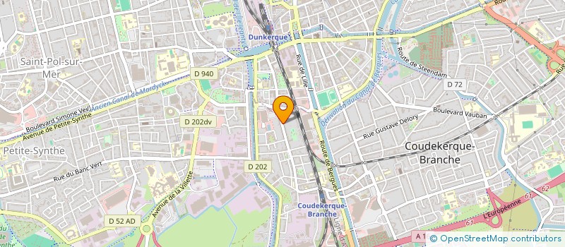 localisation de l'entreprise MONSIEUR ROBERT SABAU  COUDEKERQUE-BRANCHE