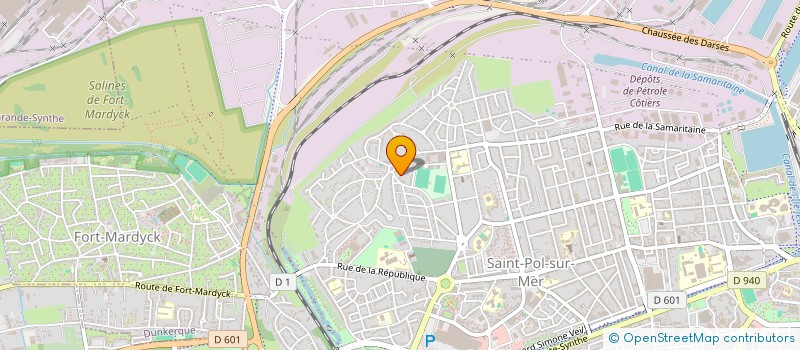 localisation de l'entreprise MONSIEUR ROBERT SAFER à DUNKERQUE