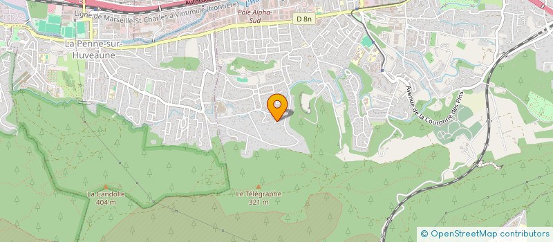 localisation de l'entreprise MONSIEUR ROBERT SAHAGUIAN  AUBAGNE