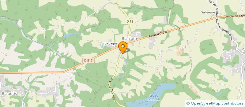 localisation de l'entreprise MONSIEUR ROBERT SAINT-AUBIN  SAINTE-MARIE-DE-GOSSE