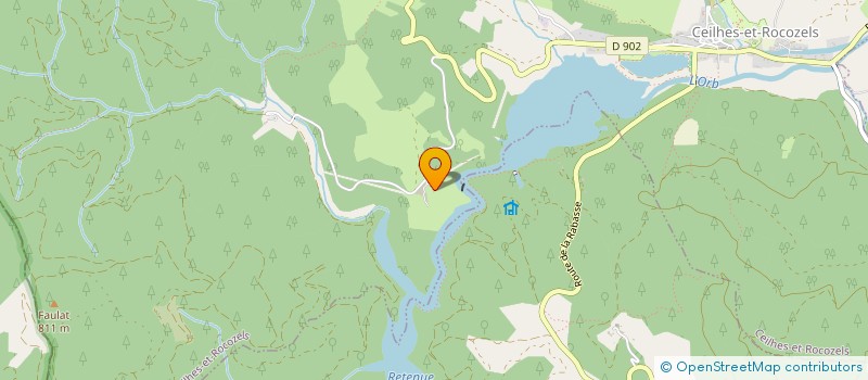 localisation de l'entreprise MONSIEUR ROBERT SALLETTES  LA TOUR SUR ORB