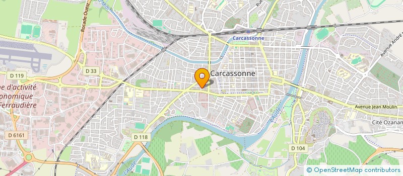 localisation de l'entreprise MONSIEUR ROBERT SARAJYAN à CARCASSONNE