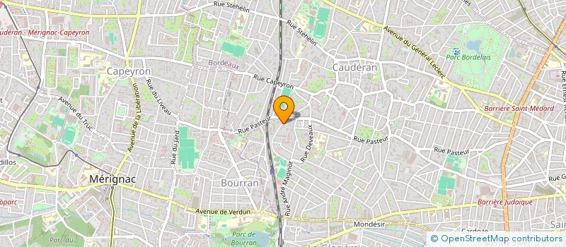 localisation de l'entreprise MONSIEUR ROBERT SARR  BORDEAUX