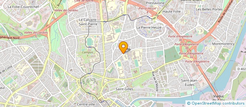 localisation de l'entreprise MONSIEUR ROBERT SAUNIER à CAEN