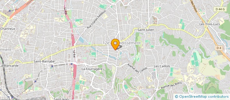 localisation de l'entreprise MONSIEUR ROBERT SAUTEYRON à MARSEILLE