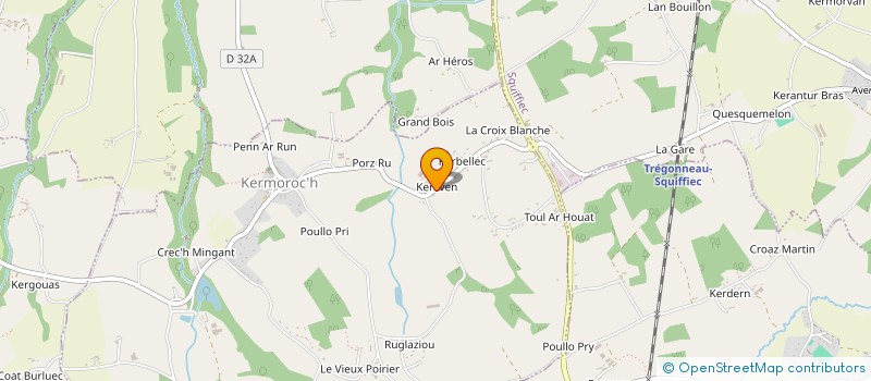 localisation de l'entreprise MONSIEUR ROBERT SAVIDAN  KERMOROC'H