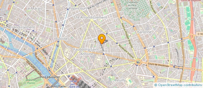 localisation de l'entreprise MONSIEUR ROBERT SCHALABEN à PARIS