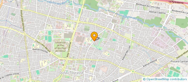 localisation de l'entreprise MONSIEUR ROBERT SCHLUPP  SERRES-CASTET