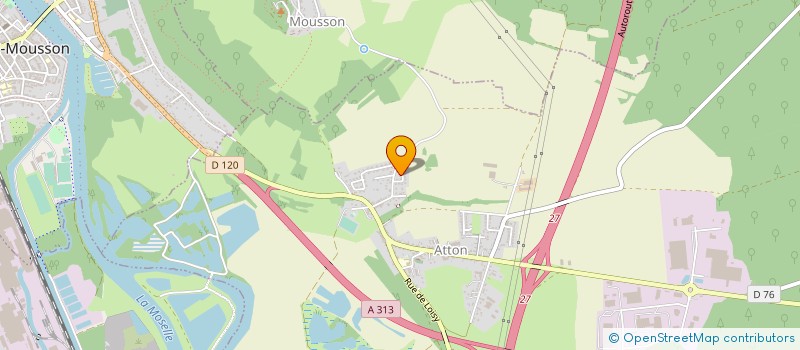 localisation de l'entreprise MONSIEUR ROBERT SCHNEPPE  PONT-A-MOUSSON