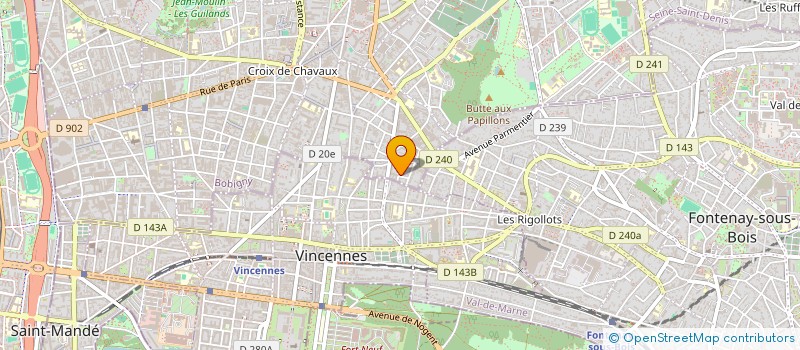 localisation de l'entreprise MONSIEUR ROBERT SCHOEHUYS à MONTREUIL