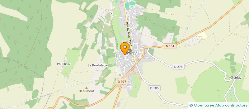 localisation de l'entreprise MONSIEUR ROBERT SCHWARZ  VARZY