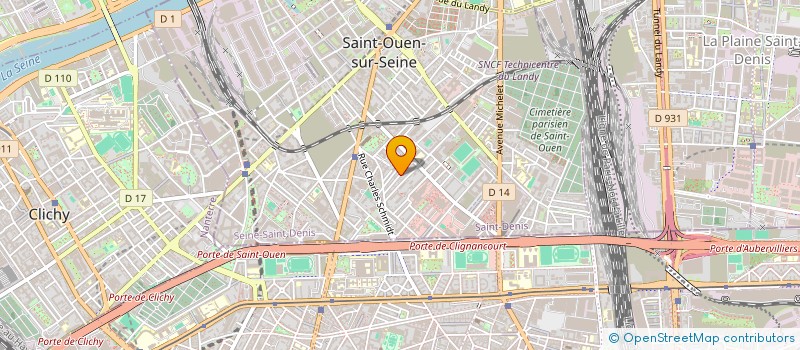 localisation de l'entreprise MONSIEUR ROBERT SCIBOR à SAINT-OUEN-SUR-SEINE